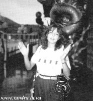 Сандра в Гонконге 1986